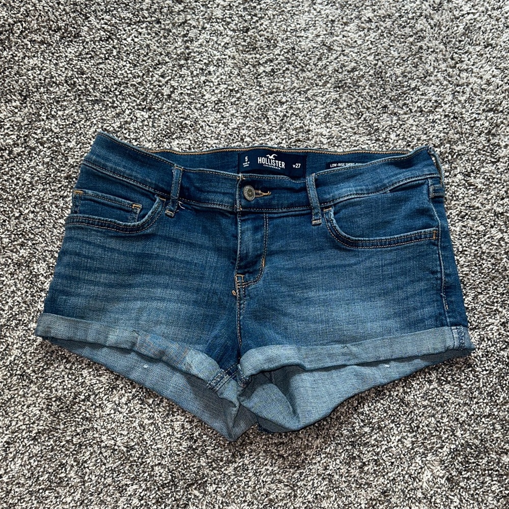 Hollister Women's Classic Blue Jean Shorts